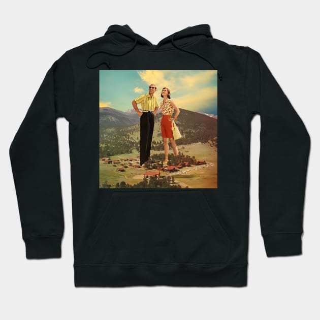 On The Bright - Surreal/Collage Art Hoodie by DIGOUTTHESKY